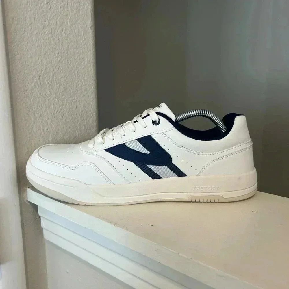 Tretorn DENNIS Men's White Sneakers US 9.5 - Picture 4 of 10